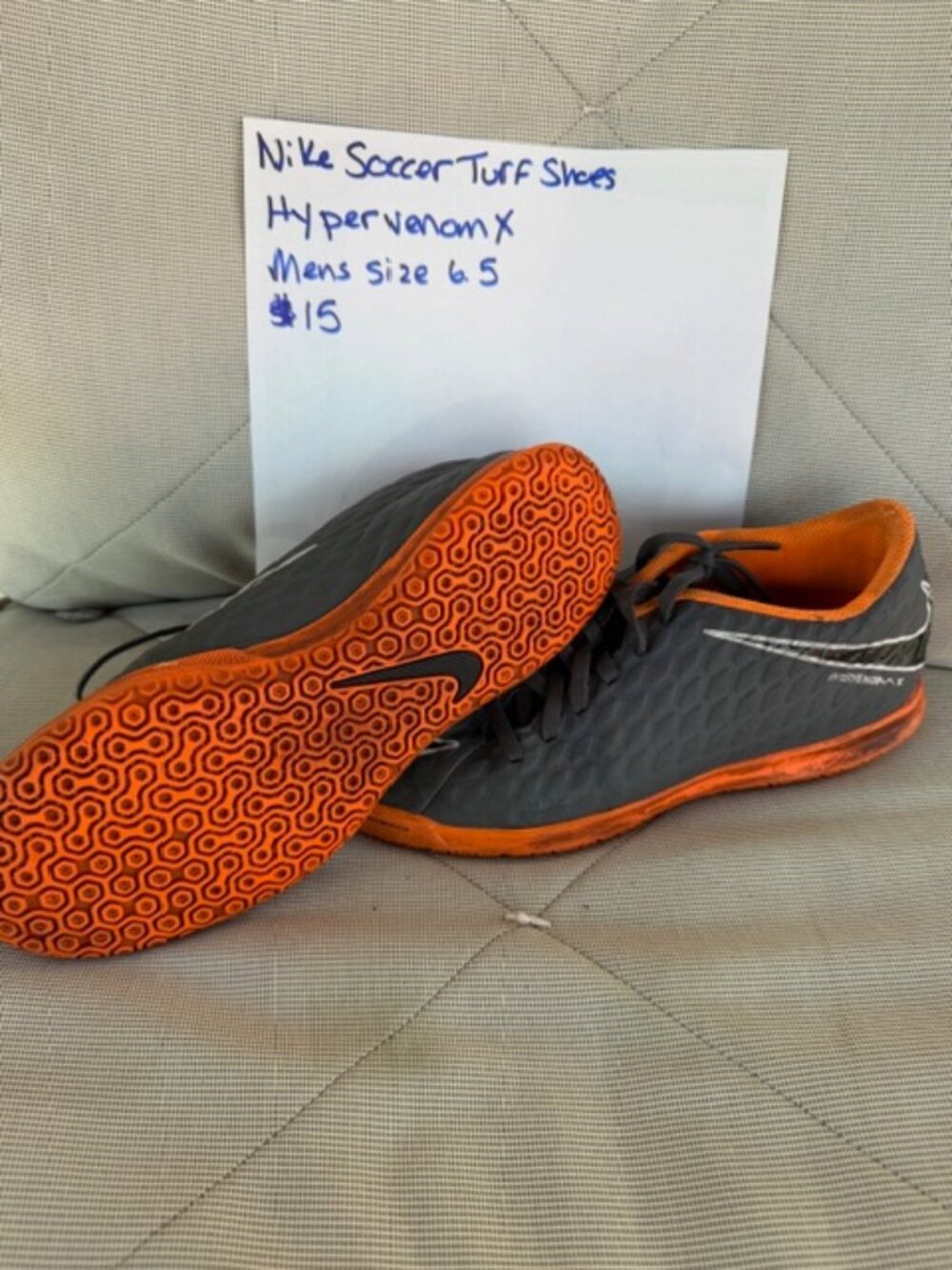 Nike Soccer Turf Shoes -- Mens size 6.5